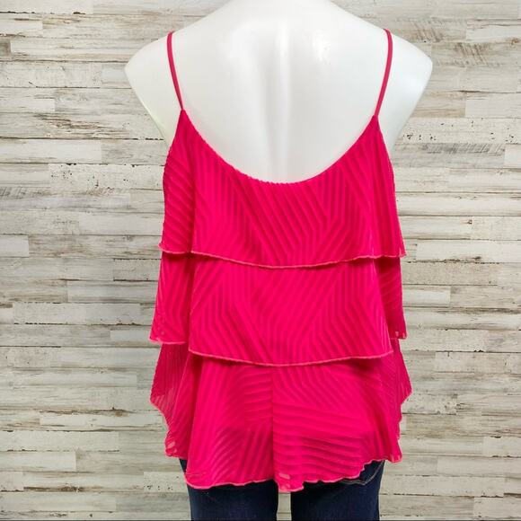 Anthropologie Amadi Ameline Tank Top Sleeveless Womens Size S Fuchsia Pink - Picture 9 of 16